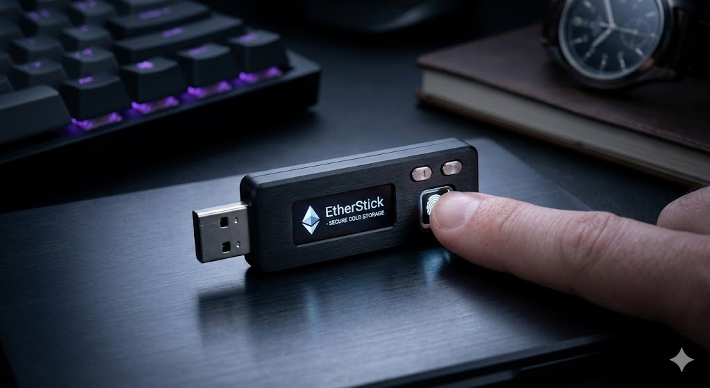 EtherStick: The Ultimate Portable ETH Vault and Secure Cold Storage USB Wallet